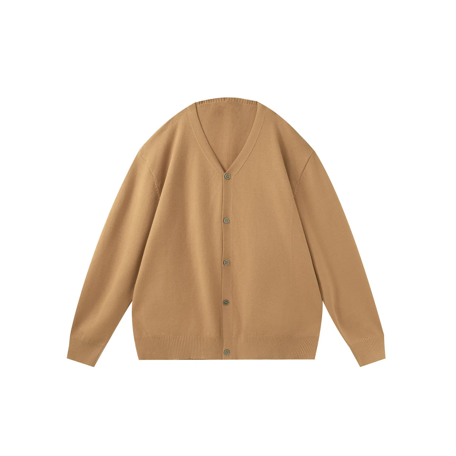 我是大卫 日系百搭纯色开衫港风潮牌学院风宽松外套针织衫 男女同款