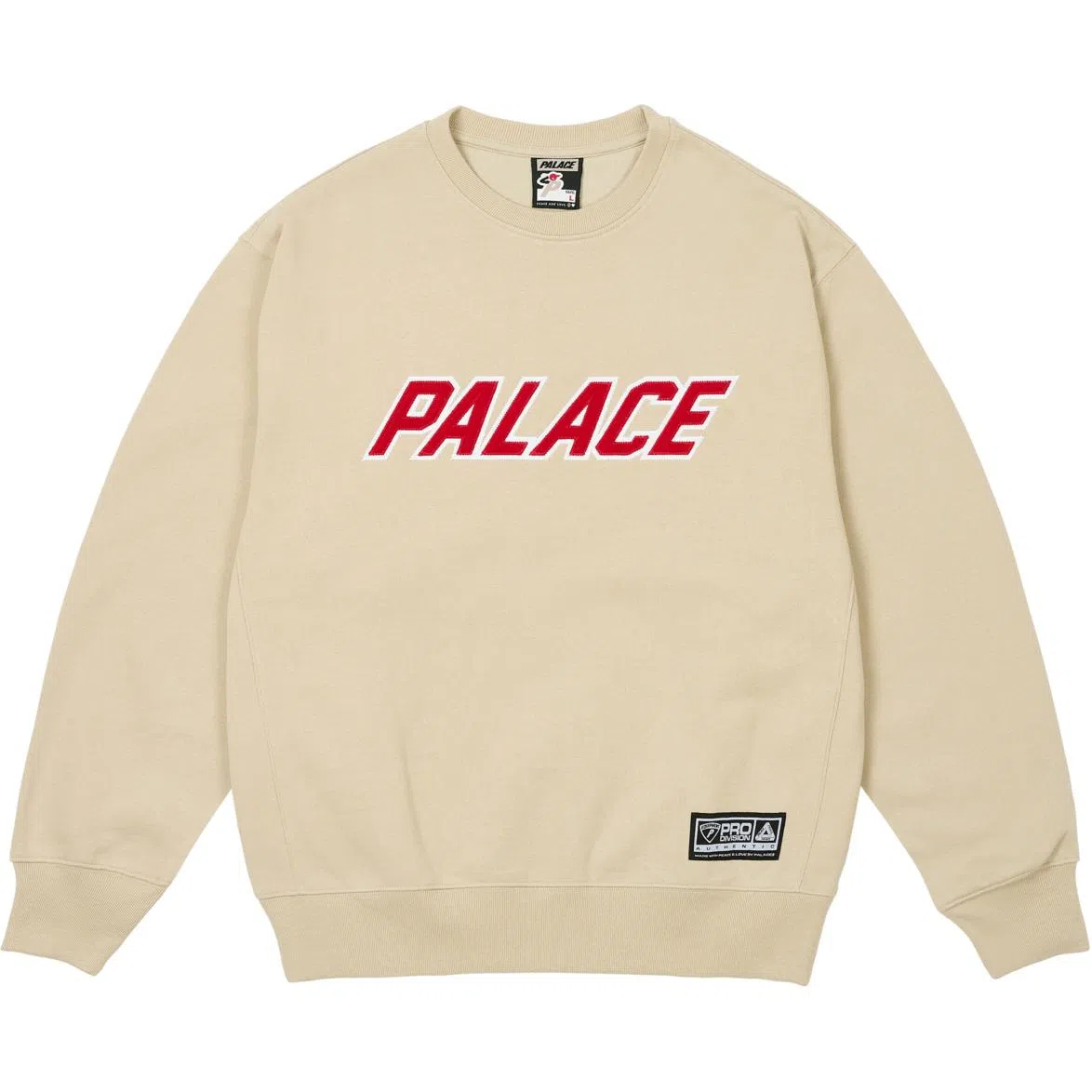 PALACE SS25 APPLIQUE TEAM CREW logo