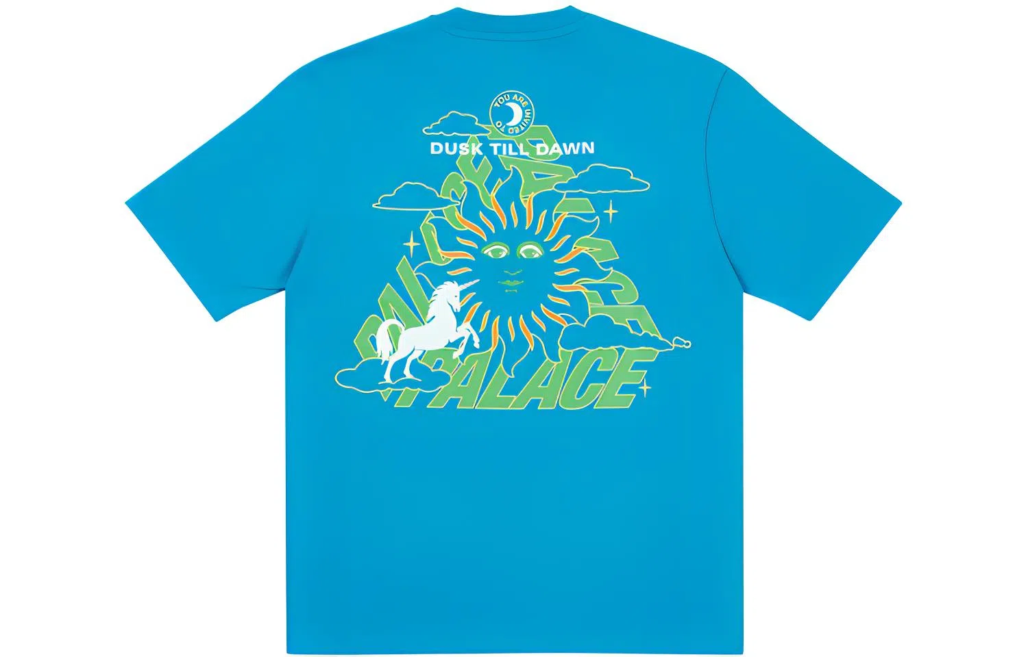 PALACE FW21 Da One T-Shirt Petrol Blue T