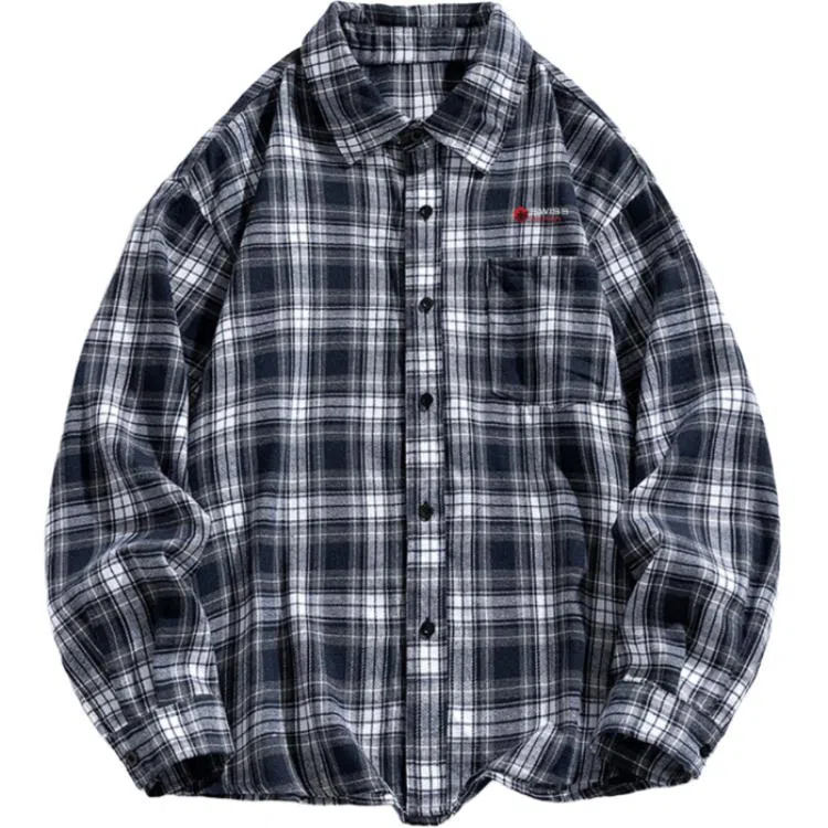 Swiss Military Retro Logo Long Sleeve Shirt