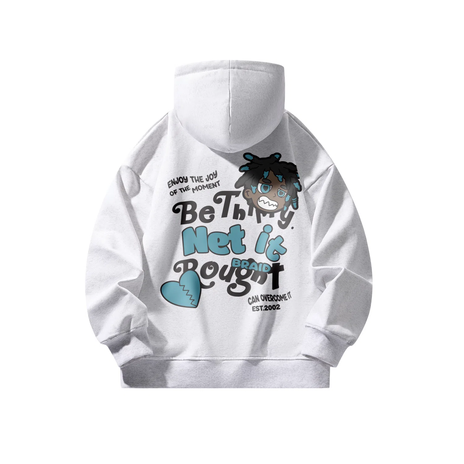 30BRAID Logo Graffiti Sweatshirt