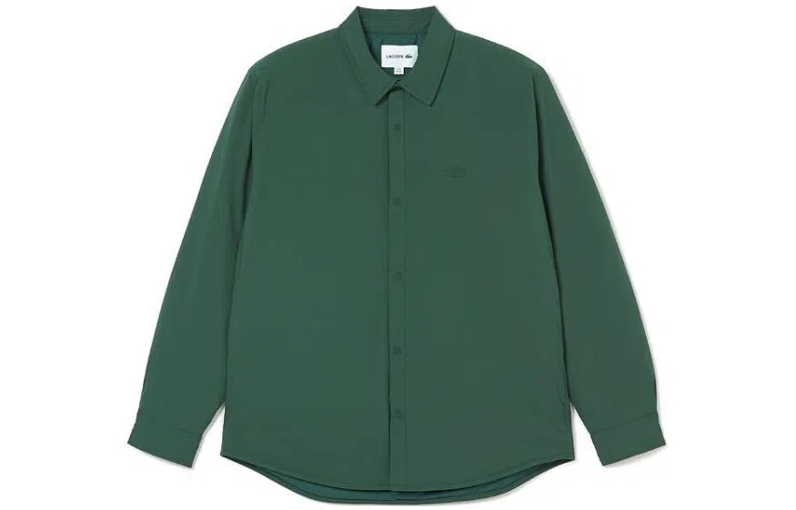 Lacoste Logo Embroidered Jacket Green