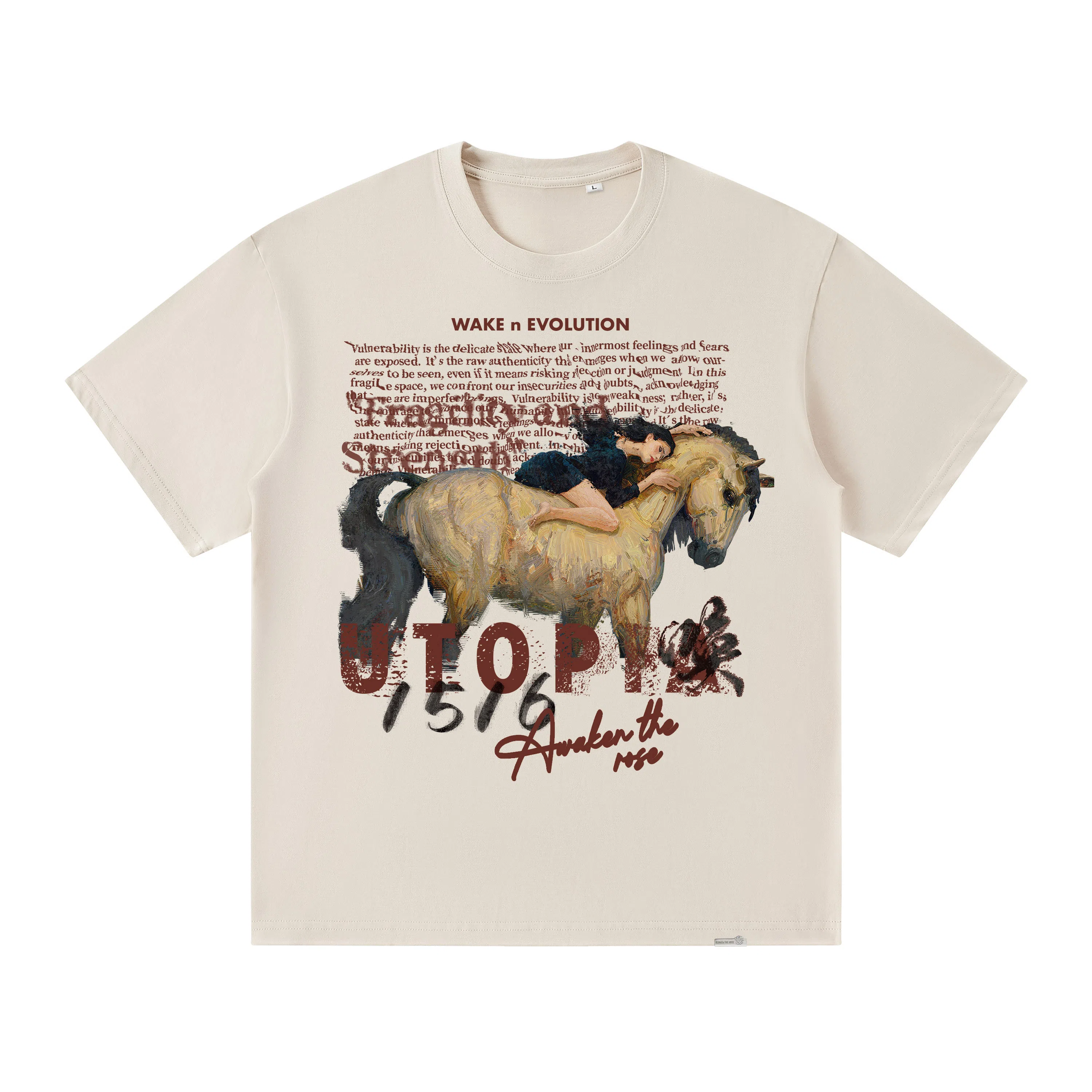 AWAKEN THE ROSE oversizeT