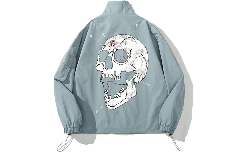 Kimura Sansha Skull Print Jacket