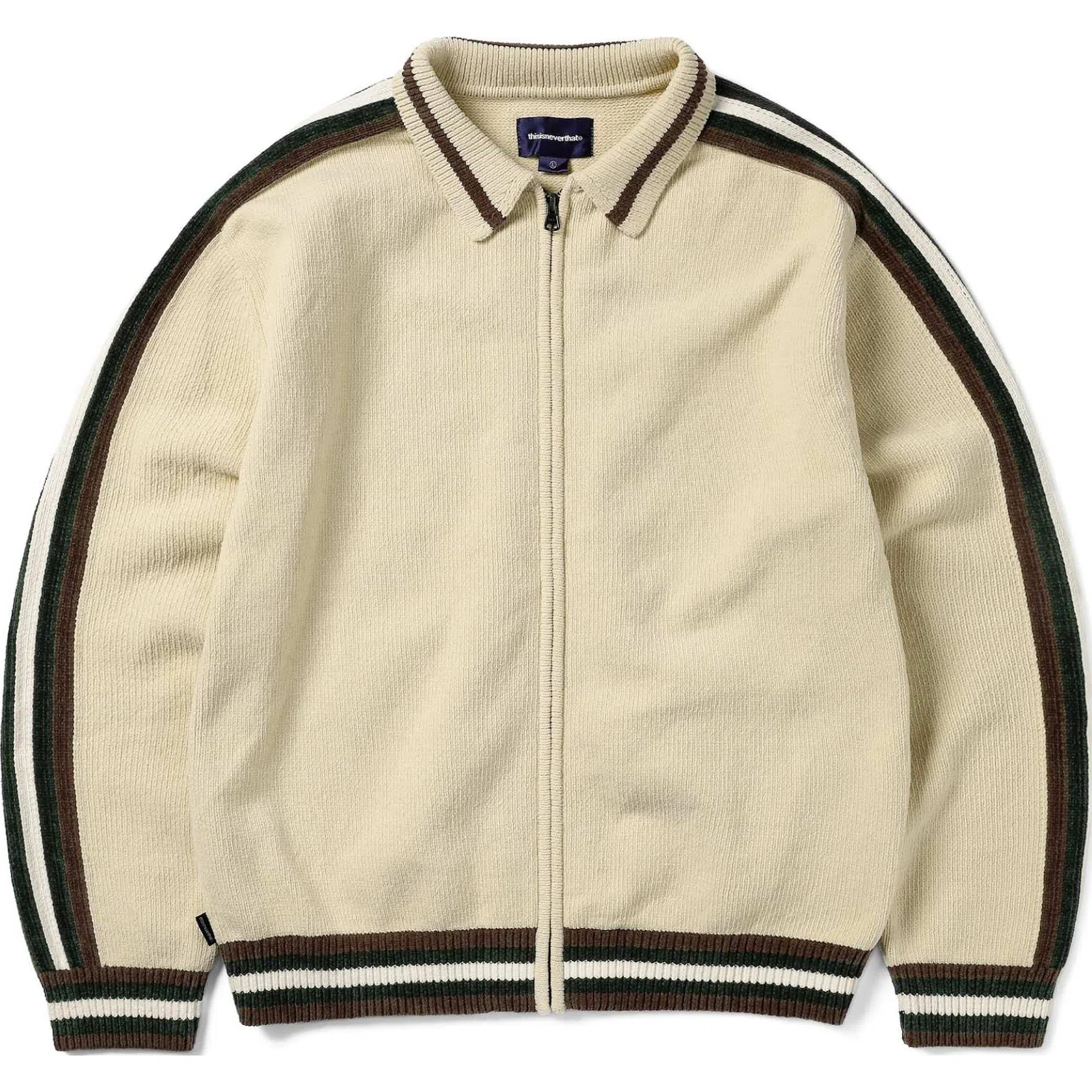 Thisisneverthat FW24 Beige Knit Jacket