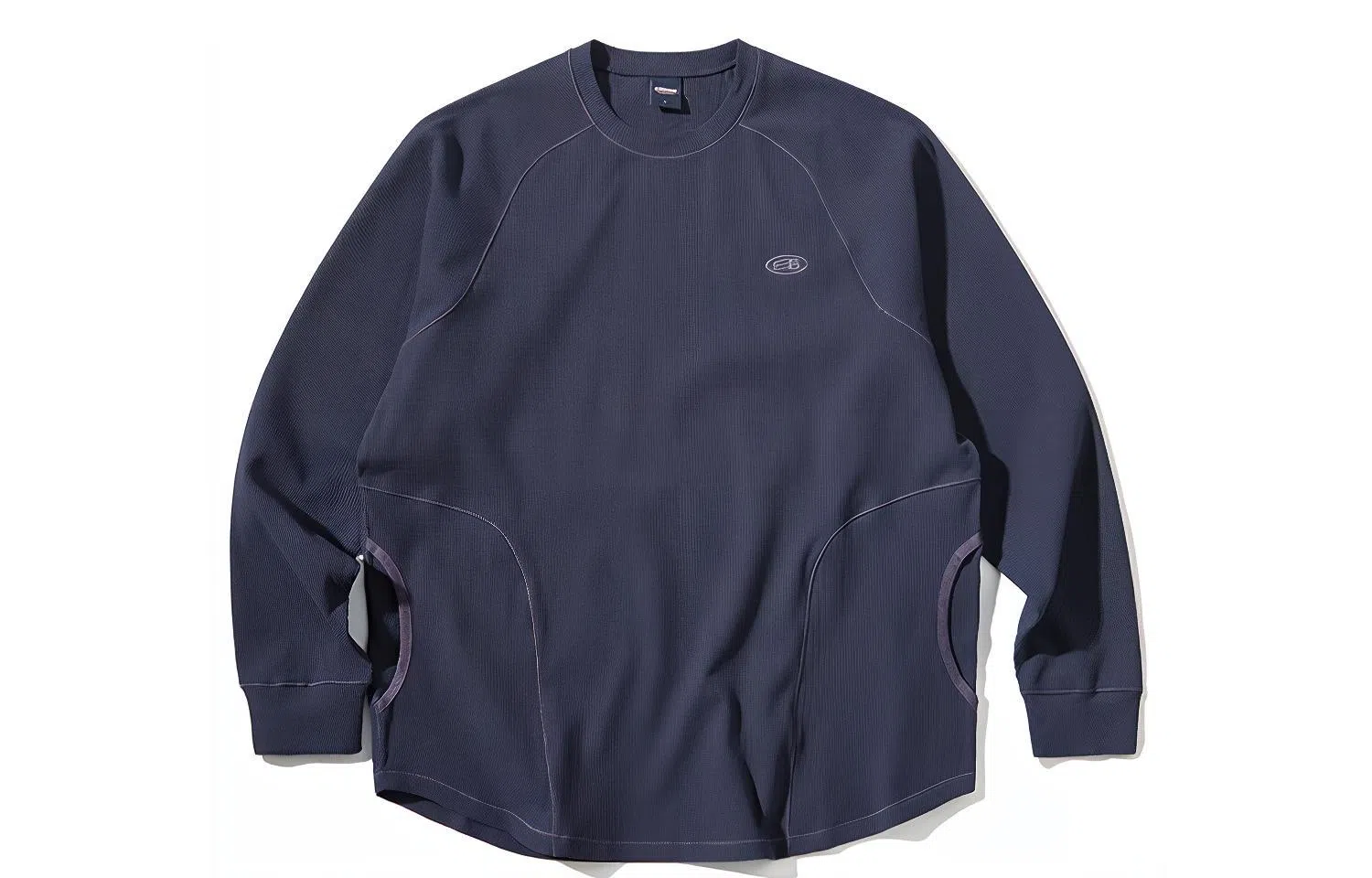 NOTHOMME Blue Waffle Long Sleeve