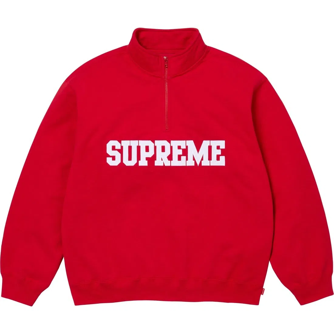 Supreme FW24 WEEK8 Collegiate Half Zip Pullover logo