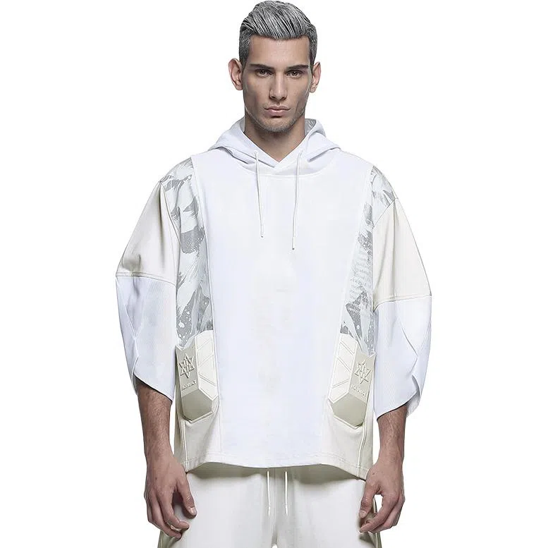 NORVINCY Camo Sweatshirt White