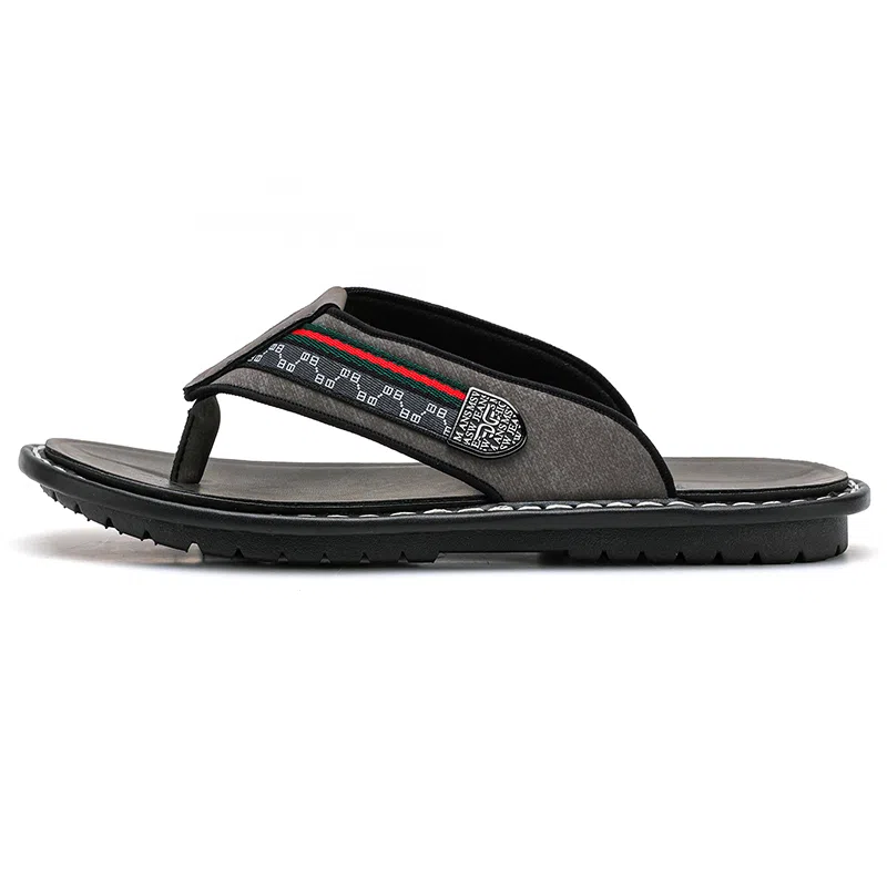 泰和源 时尚百搭简约潮流 防磨人字拖鞋 男款