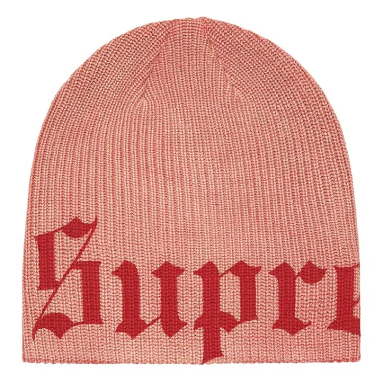 Supreme Old English Printed Beanie -