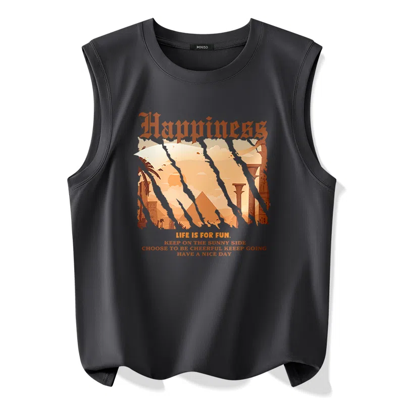 MINISO Vibe Retro Print Tank Top