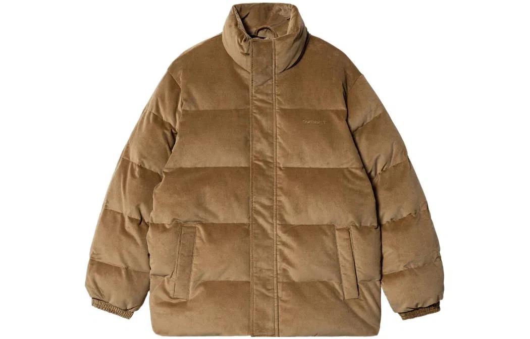 Carhartt WIP Corduroy Zip Jacket Brown