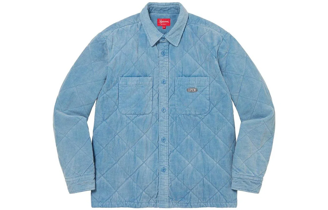 Supreme Quilted Corduroy Shirt