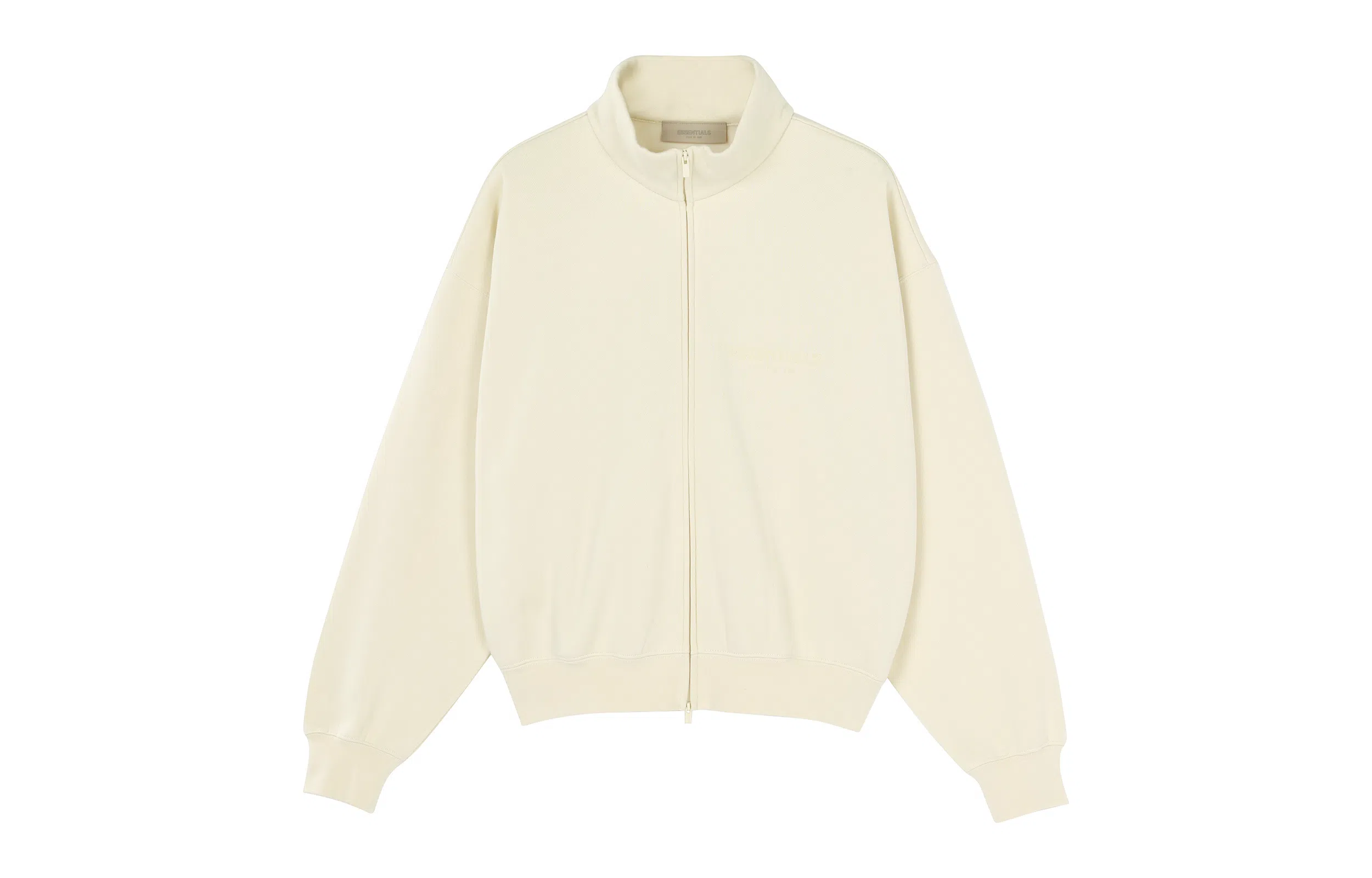Fear of God Essentials FW22 Fullzip Jacket Egg Shell