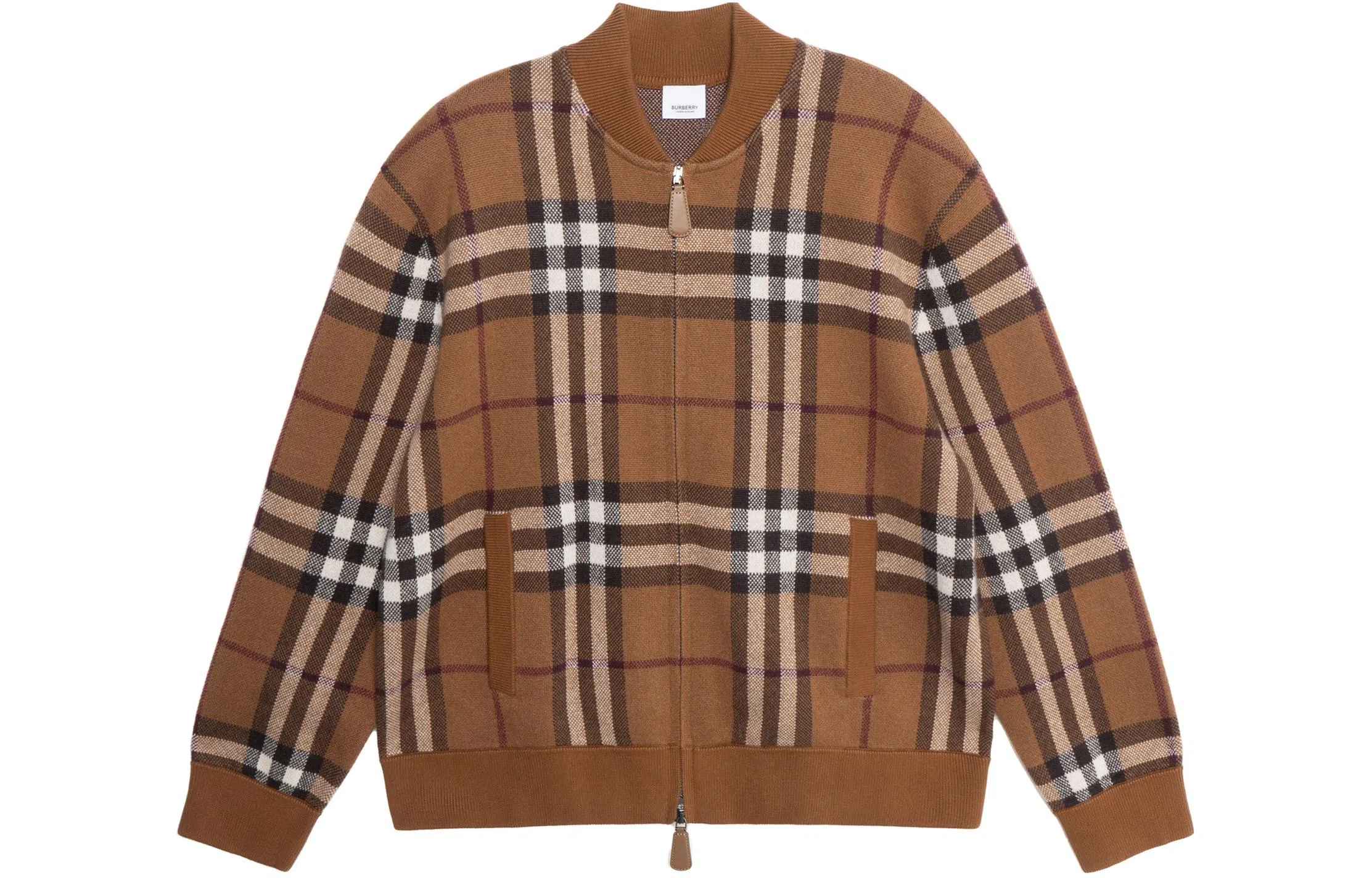 Burberry SS22 Check Print Jacket Brown