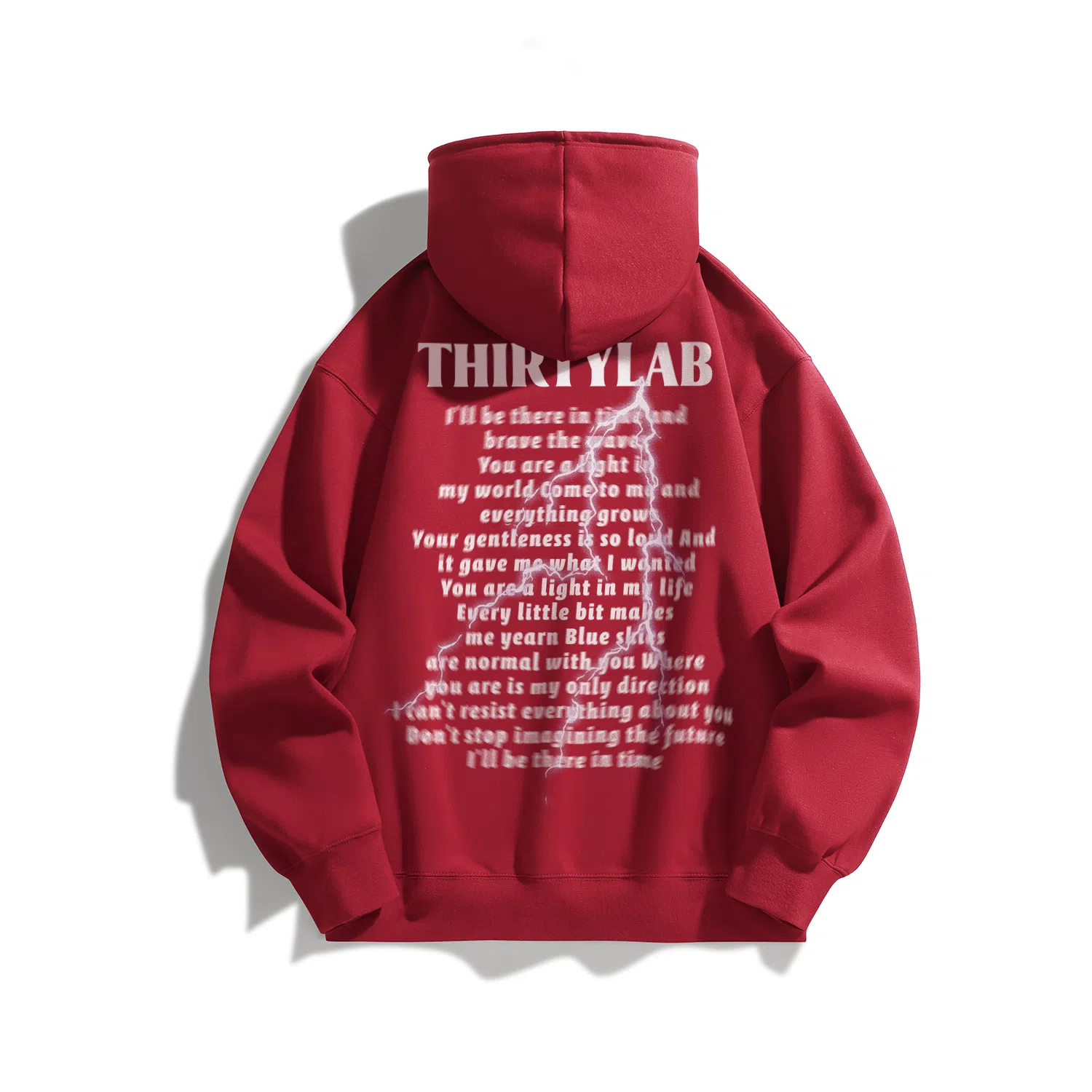 30BRAID Vintage Graffiti Pullover Sweatshirt