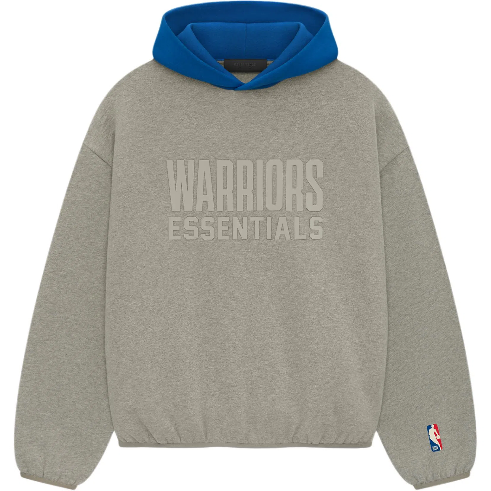 Fear of God Essentials x NBA Warriors Hoodie Warm Heather