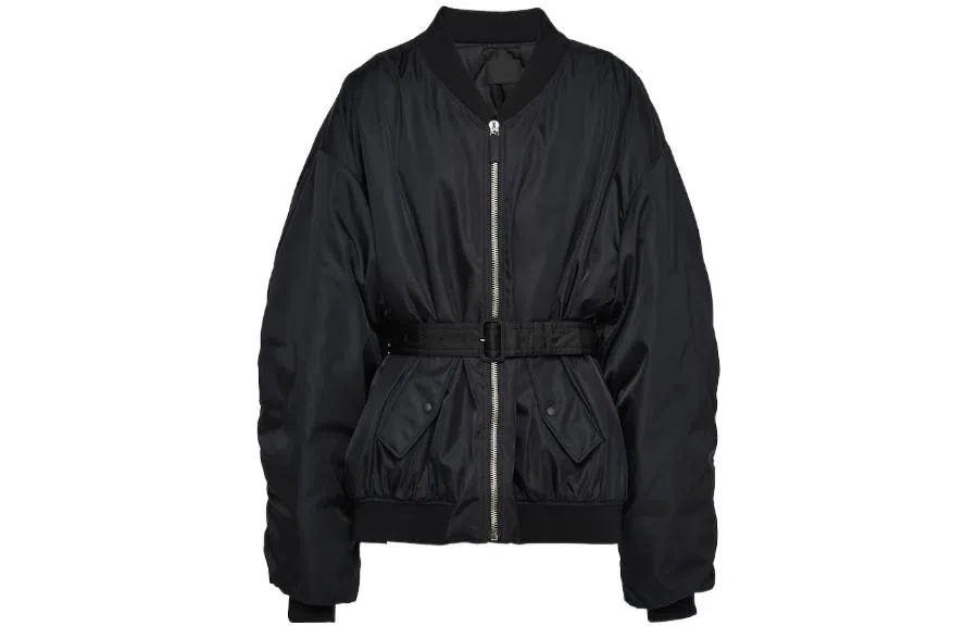 Prada FW22 Belted Jacket Black