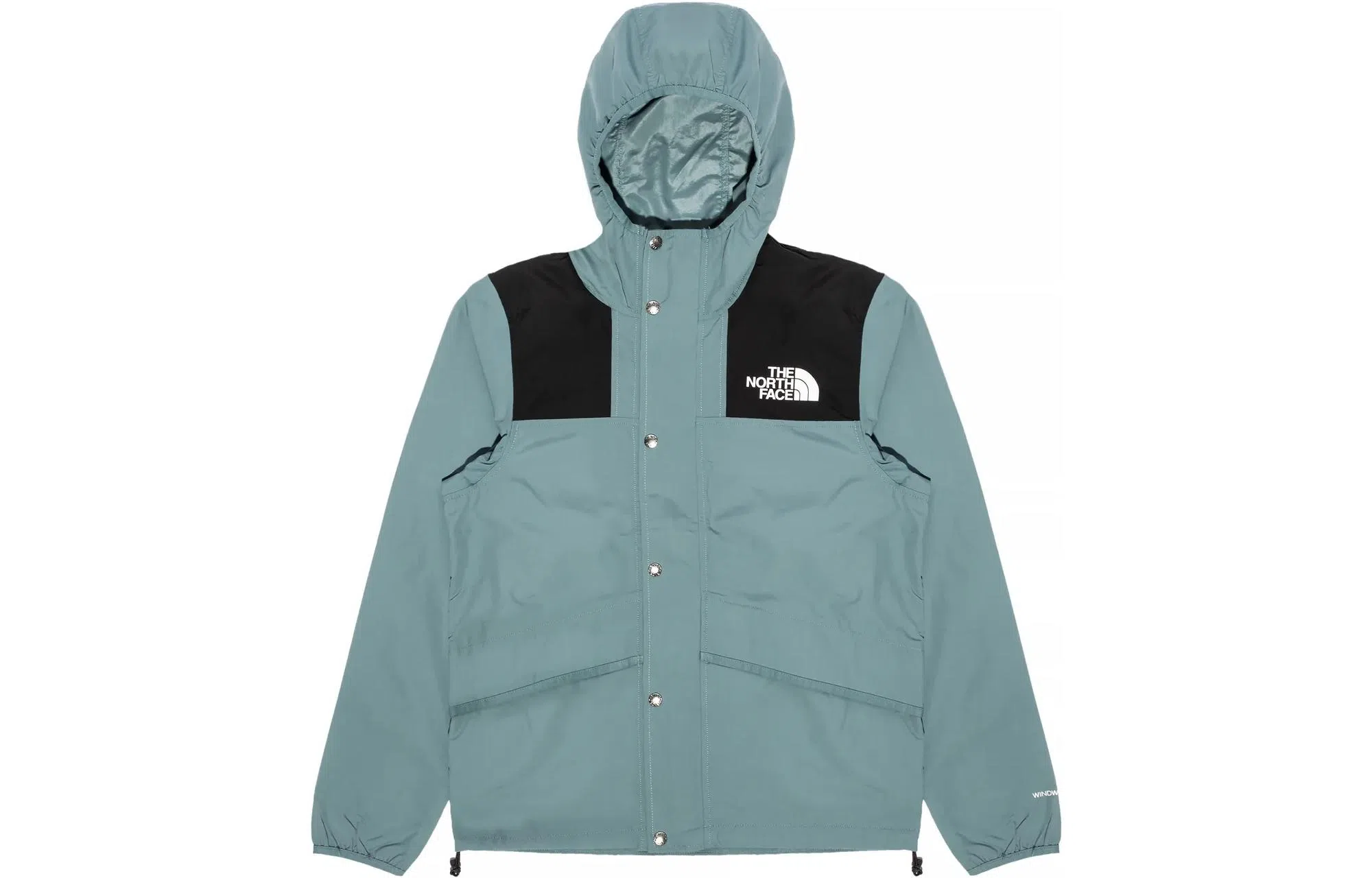 The North Face Logo Hoodie Jacket Misty Blue