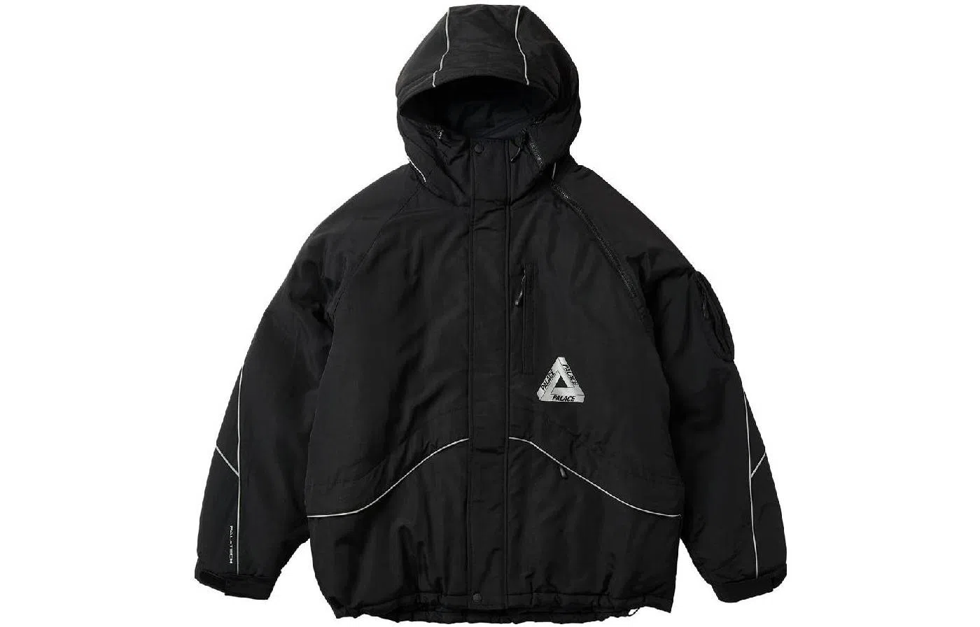 PALACE FW22 M-Tech Hooded Jacket Black