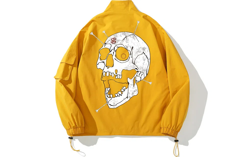 Kimura Sansha Skull Print Jacket