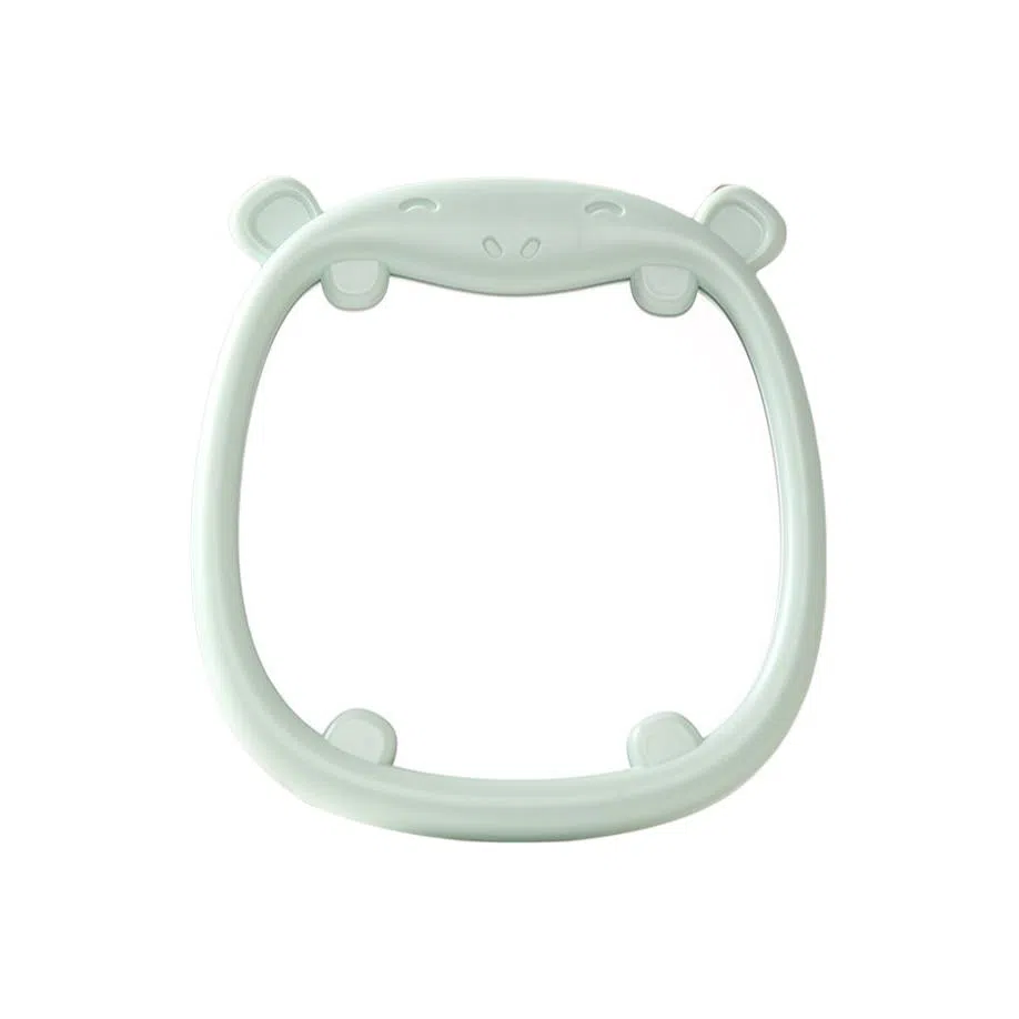 米甜兔 绿色大嘴河马化妆镜 便捷