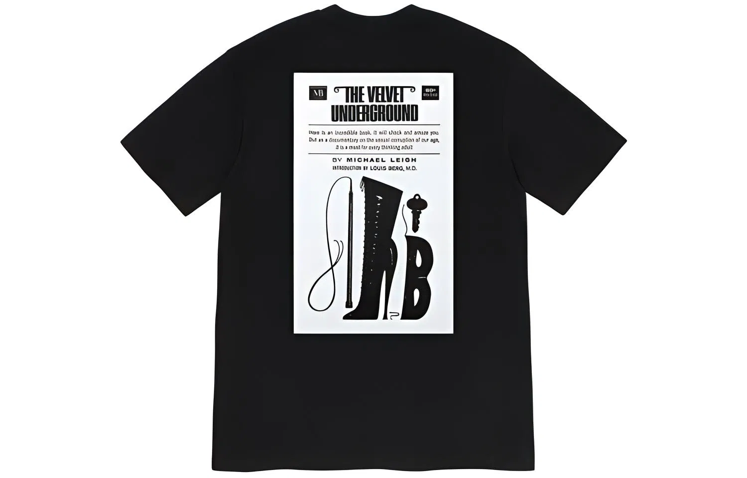 Supreme x The Velvet Underground Tee Black