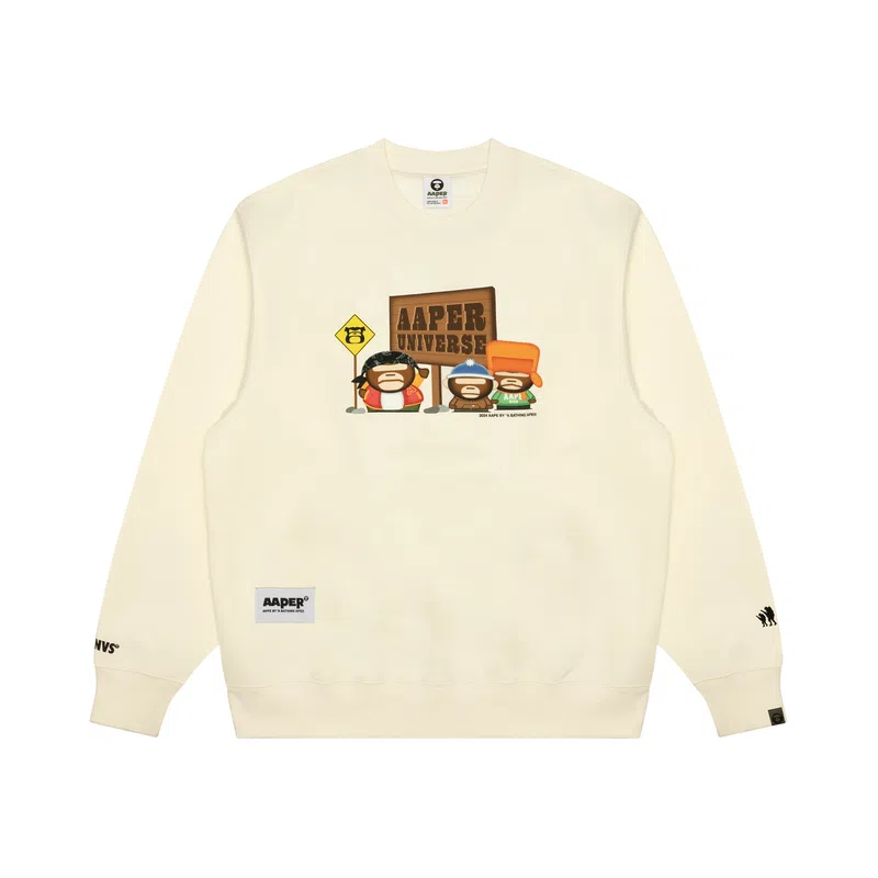 Aape FW24 Crewneck Sweatshirt