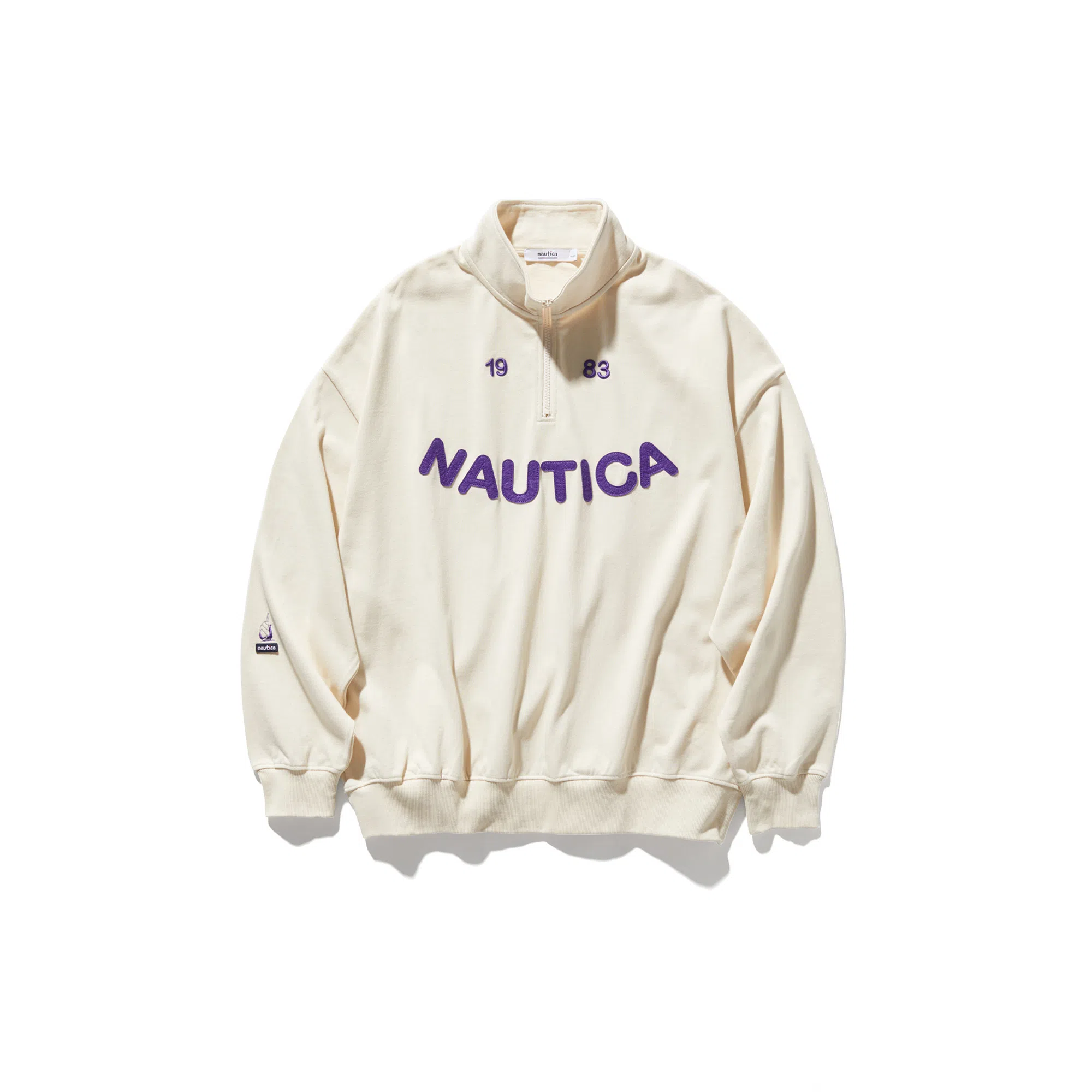 nautica white sail logo