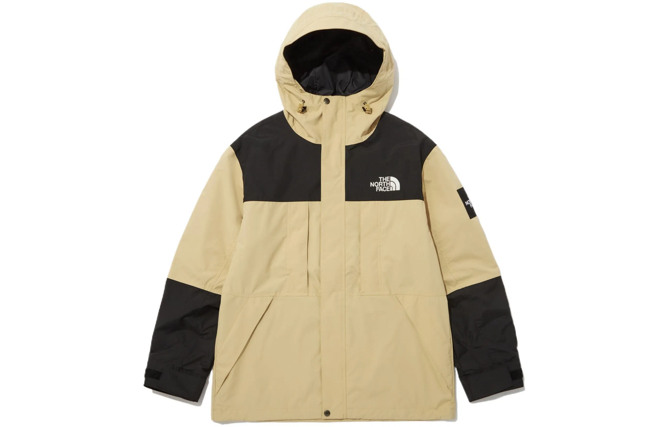 The North Face Logo Zip Hoodie Jacket Yellow
