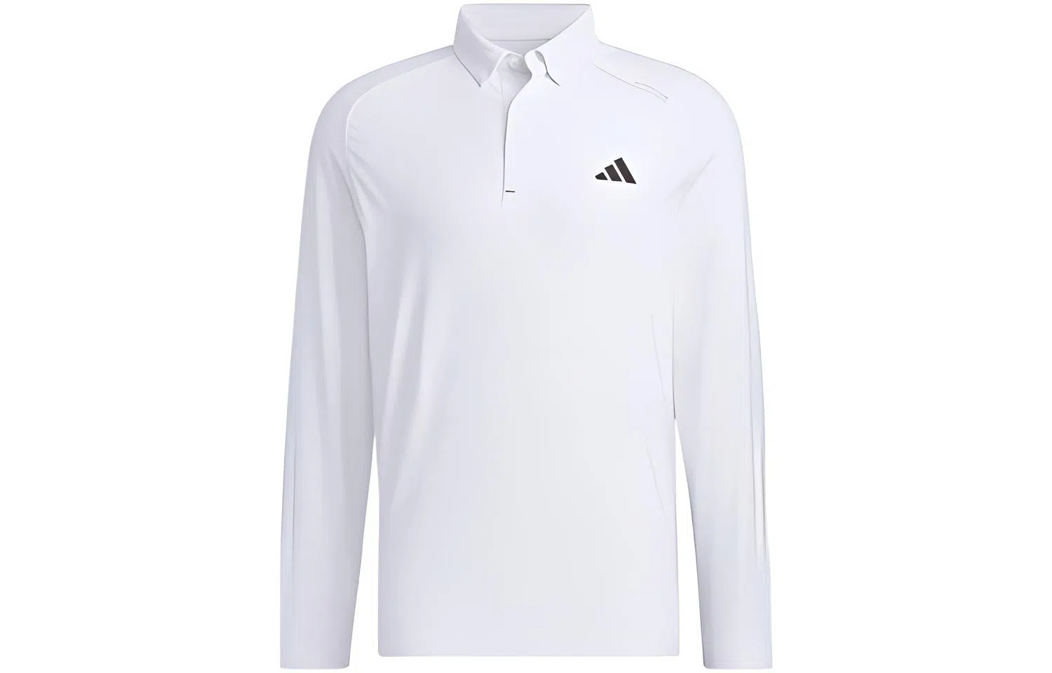 adidas Long Sleeve Stretch Polo Shirt LogoPolo