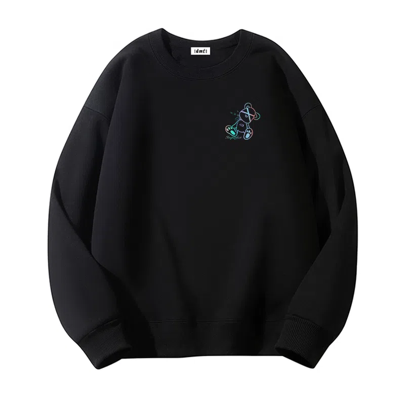 【dme】 潮牌美式高街字母印花宽松圆领百搭休闲长袖卫衣 男女同款