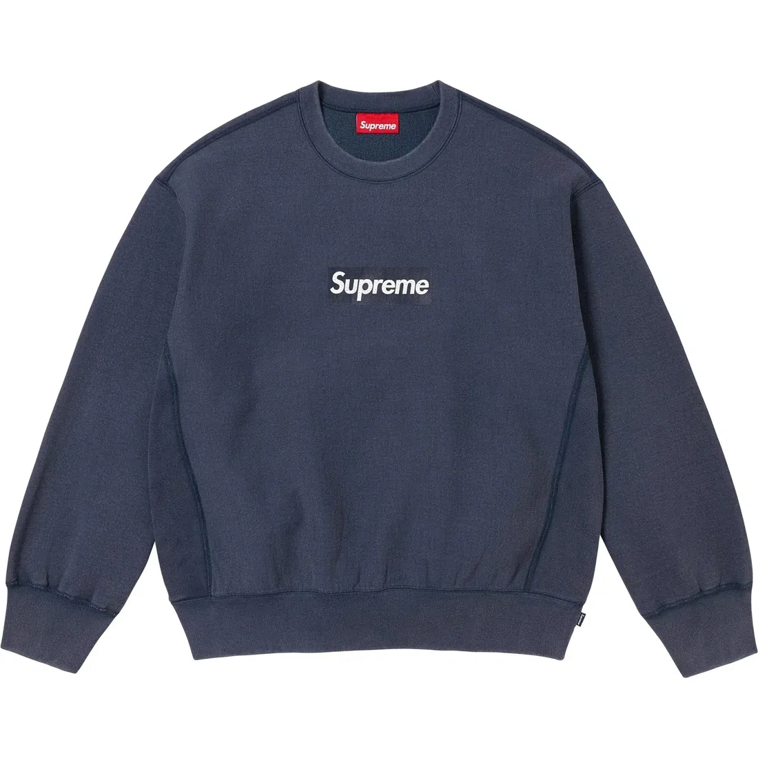 Supreme SS25 Washed Box Logo Crewneck