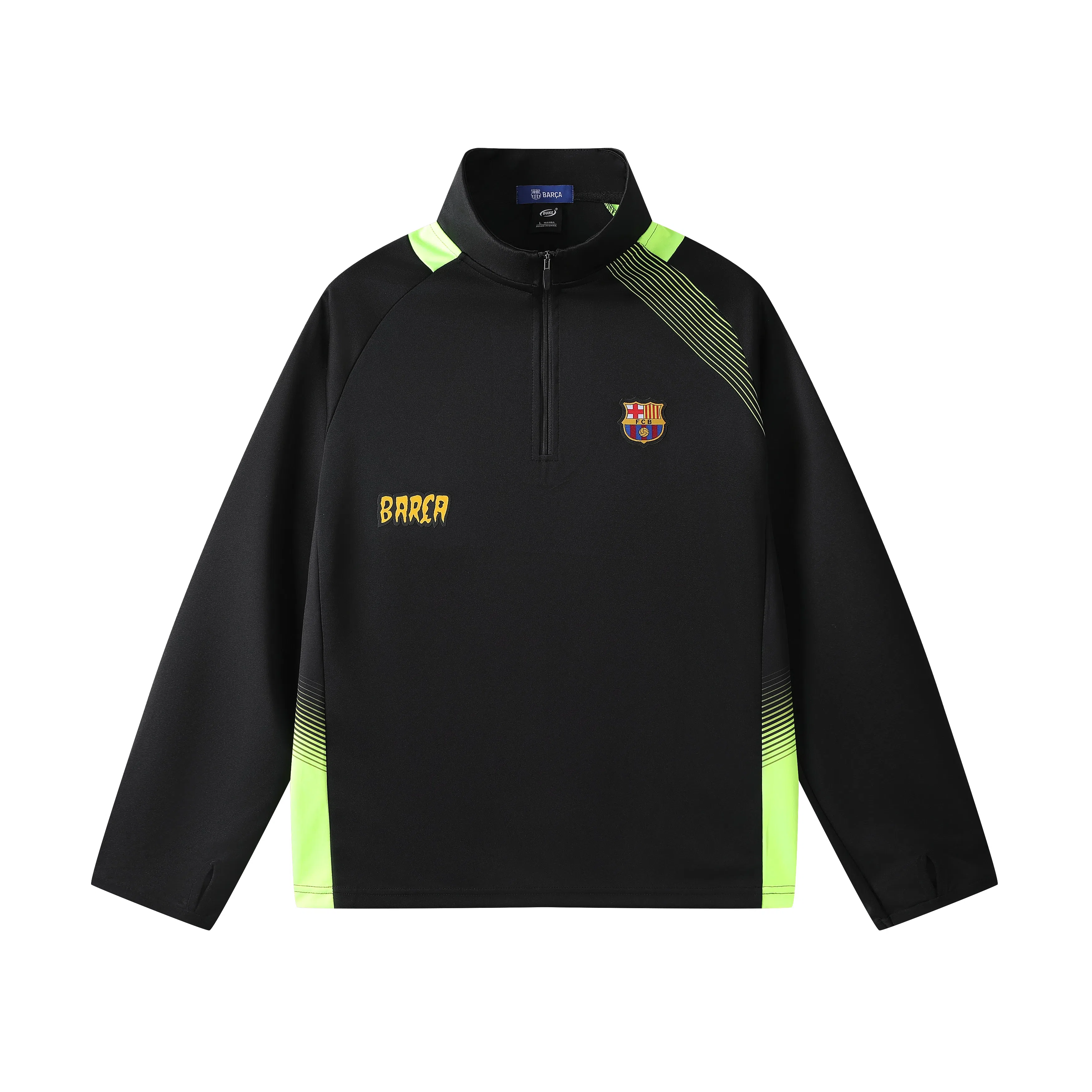 Barcelona FC Casual Zip-Up Sweatshirt