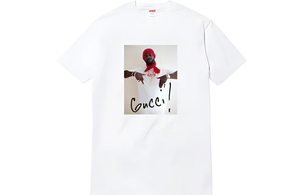Supreme FW16 Gucci Mane Tee White