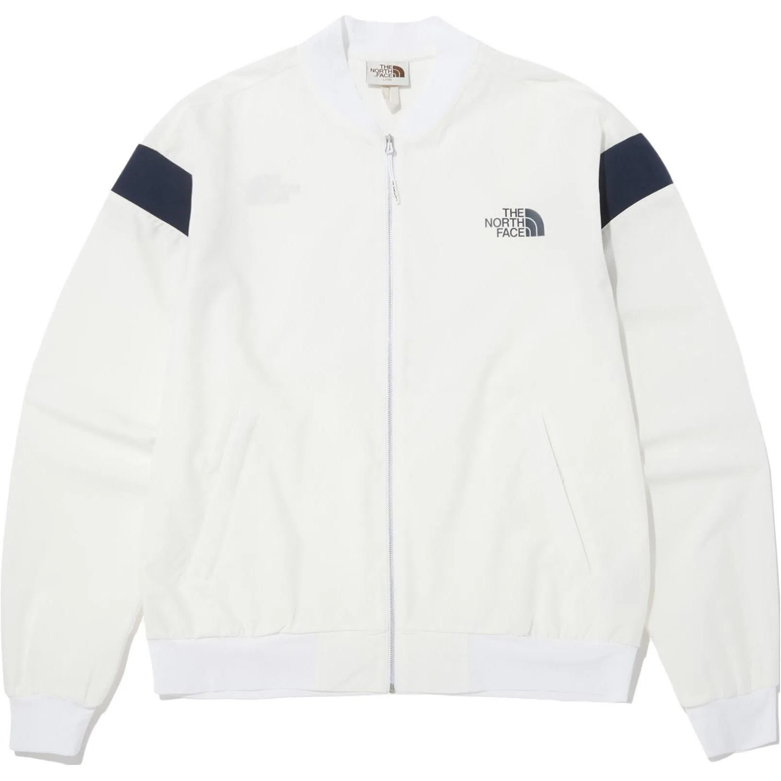 The North Face SS23 Logo Print Jacket White