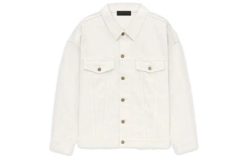 Fear of God Essentials FW23 Denim Jacket Cloud Dancer