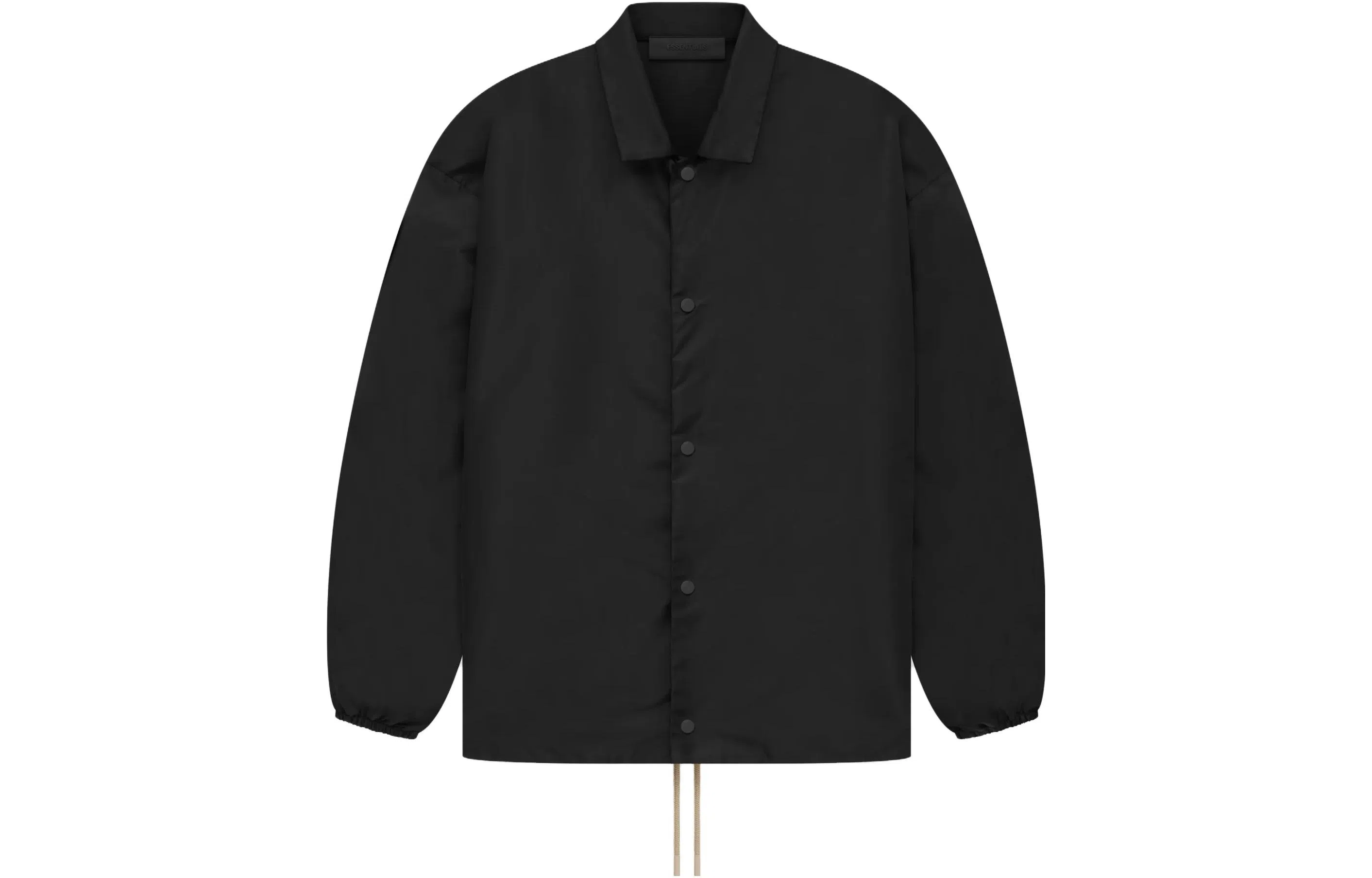 Fear of God Essentials Coaches Jacket Jet Black