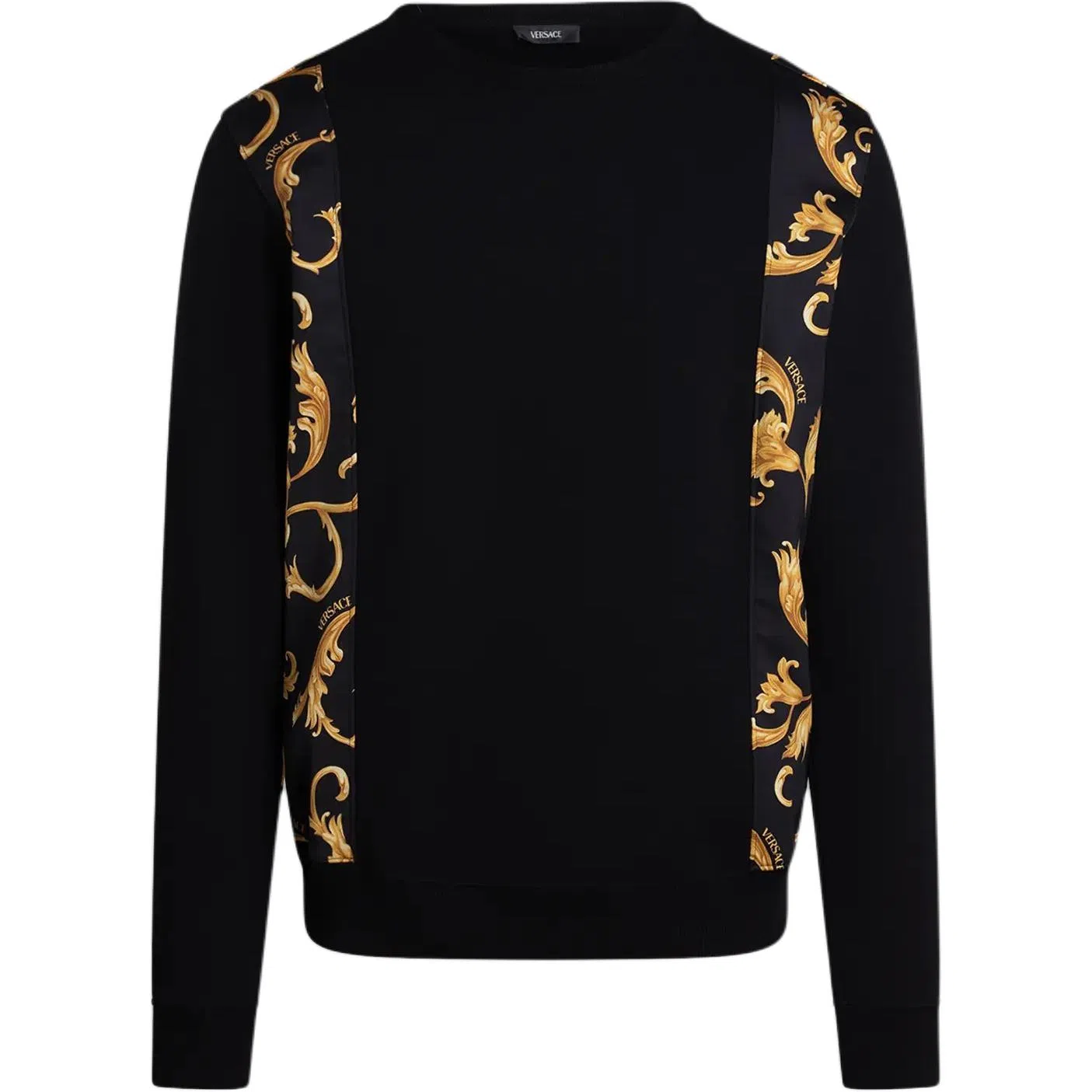 范思哲 太阳花套头长袖卫衣 男款 黑色