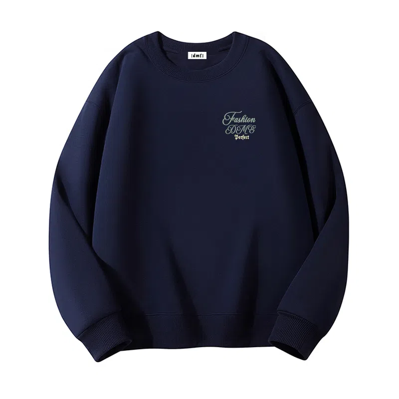 【dme】 圆领字母印花宽松舒适休闲长袖卫衣 男女同款