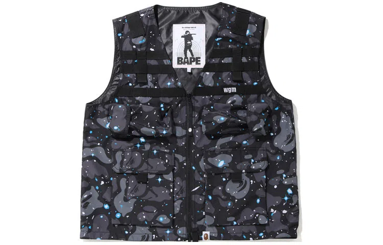 BAPE Multi-Pocket Vest Black