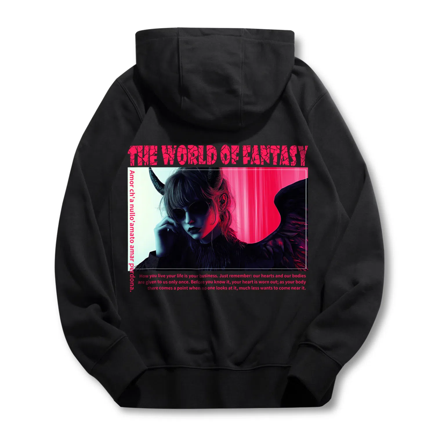 Nike Desire Angel Zip Hoodie Black