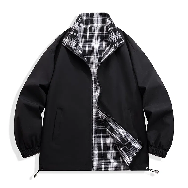 国际米兰足球俱乐部 双面穿美式运动宽松长袖夹克外套 男女同款