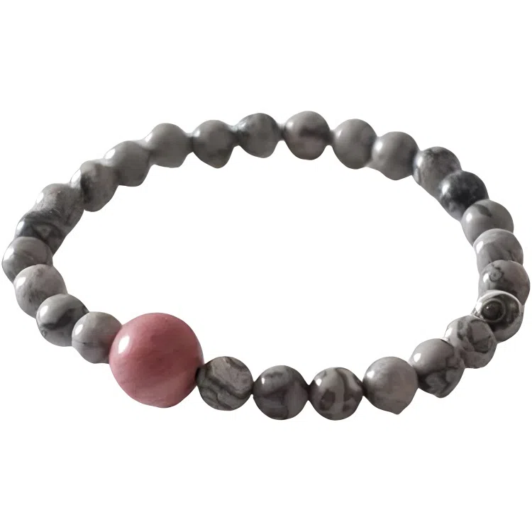 【众星拱月】 指尖瑰宝 快乐加倍桃花滚滚佳偶天成好运上岸幸运降临高级轻奢手饰#好运天然 地图石 手串 男女同款情侣款