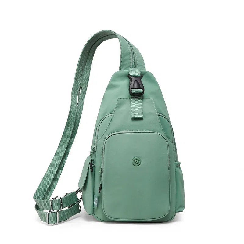 捷朗仕 多用旅行时尚百搭旅行通勤小背包潮流 尼龙布 双肩胸包 中号 女款 多色