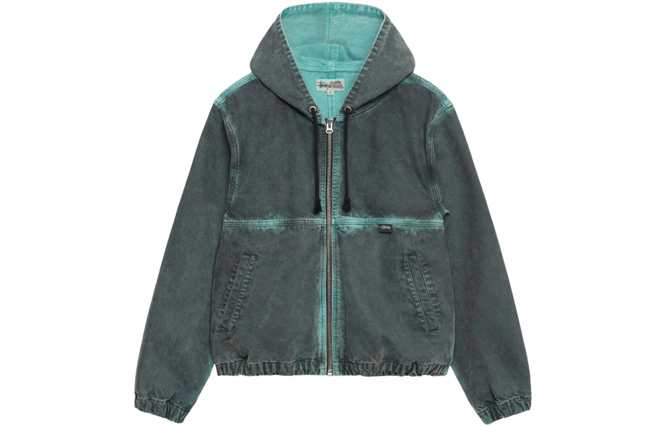 Stussy Spray Dye Hooded Work Jacket