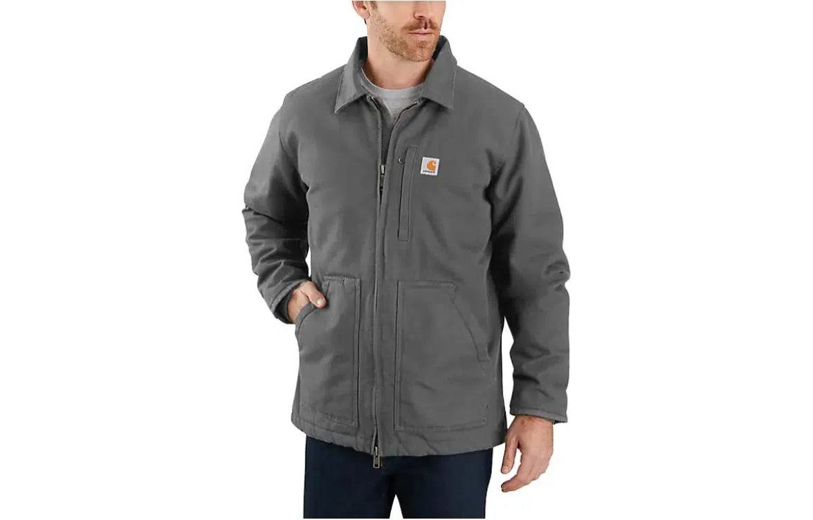 Carhartt 104293 WASHED DUCK SHERPA-LINED COAT -2 LOOSE FIT