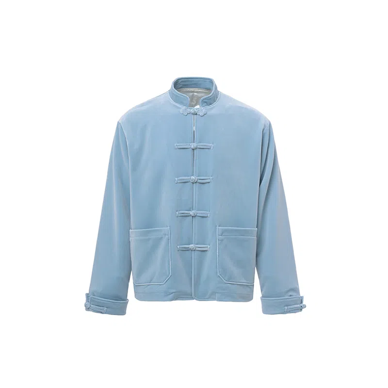 Sanshengliubu Velvet Mandarin Jacket