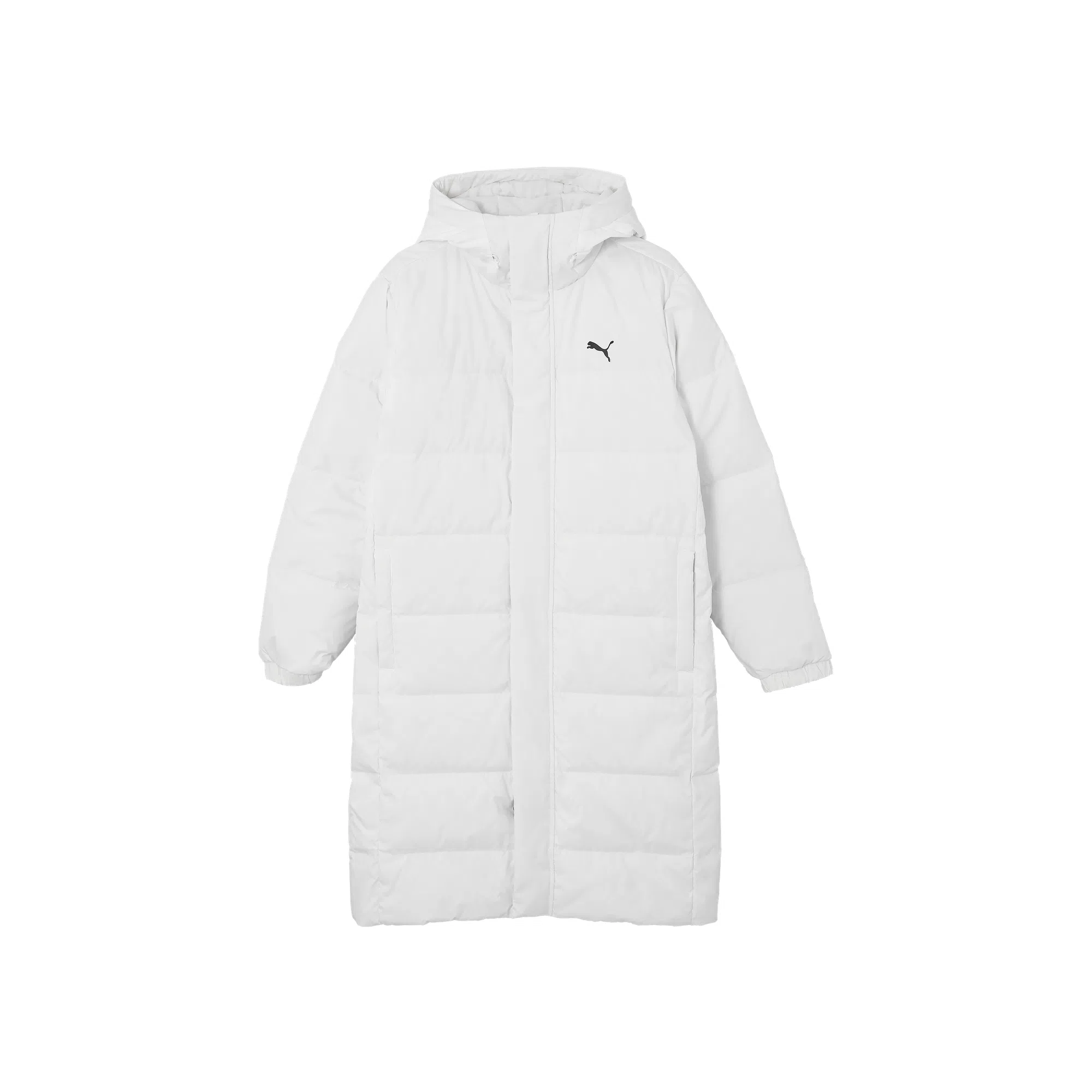 PUMA Long Down Coat White