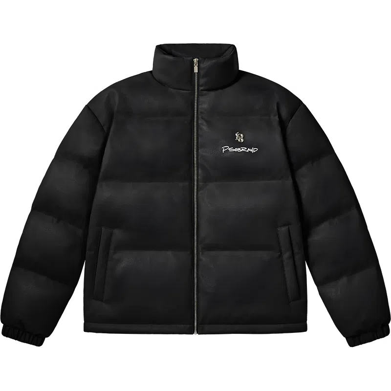 PSO Brand Logo Studded Down Jacket